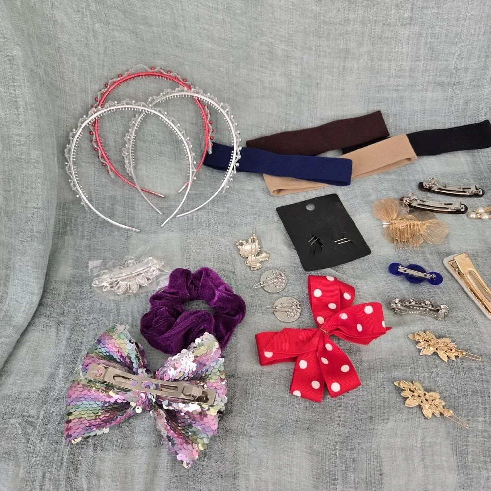 Girls Hair Accessory Lot Wear Craft and‎ Repair
